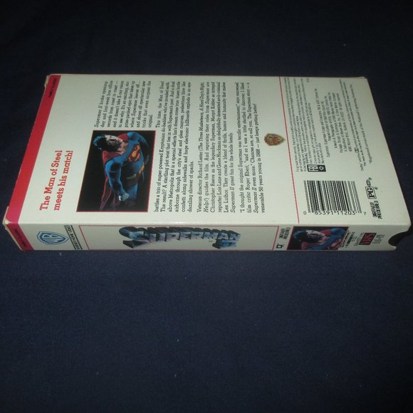 Superman II (VHS, 1990) Christopher Reeve, Gene Hackman, Margot Kidder - Picture 4 of 7